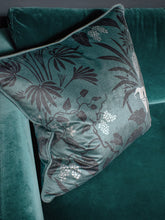 Load image into Gallery viewer, Botanize &#39;Fern Green&#39; Velvet Cushion
