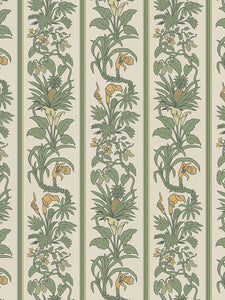 Botanize Heritage 'Palm Green' Wallpaper Sample