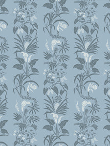 Botanize 'Lily Blue' Wallpaper