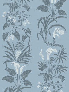 Botanize 'Lily Blue' Wallpaper