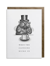 Load image into Gallery viewer, Caffeine Kick Greeting Card