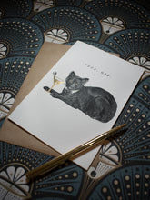 Load image into Gallery viewer, Cat-titude Greeting Card