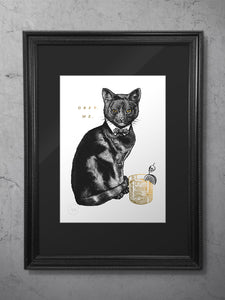 Cat-tankerous Limited Edition Print
