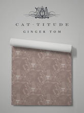 Load image into Gallery viewer, Cat-titude &#39;Ginger Tom&#39; Wallpaper