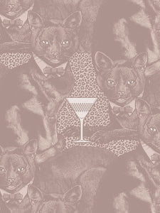 Cat-titude 'Ginger Tom' Wallpaper