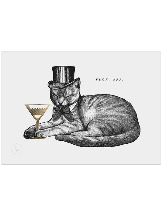 Cat-titude II Limited Edition Print