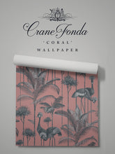 Load image into Gallery viewer, Crane Fonda &#39;Coral&#39; Wallpaper