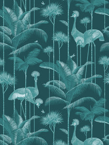 Crane Fonda 'Emerald' Wallpaper Sample