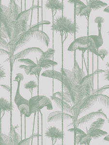 Crane Fonda 'Palm Green' Wallpaper Sample