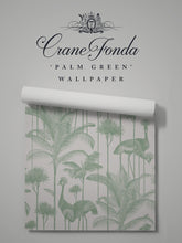 Load image into Gallery viewer, Crane Fonda &#39;Palm Green&#39; Wallpaper Sample