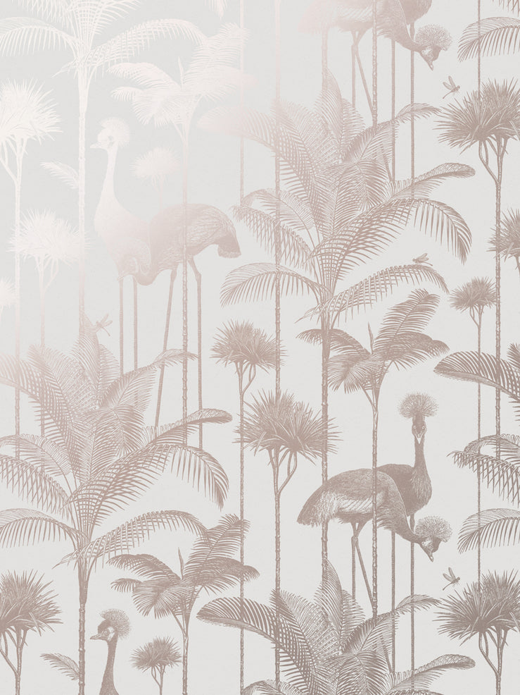 Crane Fonda 'Soft Copper' Wallpaper