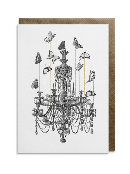 Crystal Wings Greeting Card