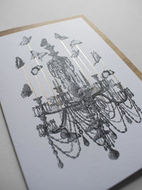Crystal Wings Greeting Card