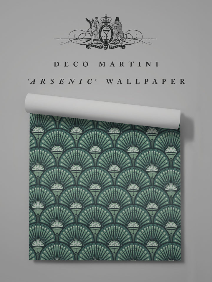 Deco Martini Wallpaper Sample