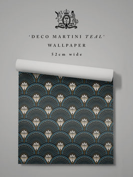 Deco Martini Wallpaper Sample