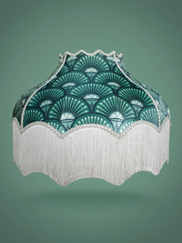 Deco Martini 'Arsenic' Fringed Lampshade