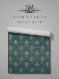 Deco Martini Wallpaper Sample