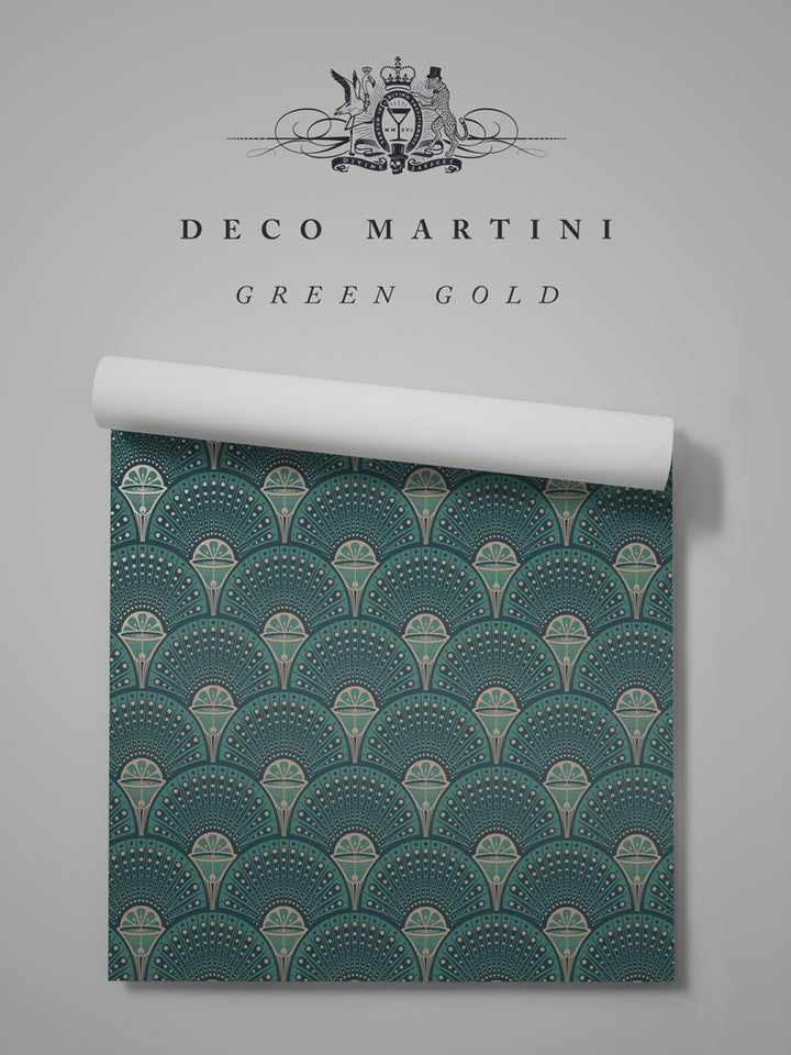 Deco Martini Wallpaper Sample