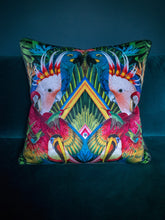 Load image into Gallery viewer, Sample Sale: Divine Plumage Velvet Cushion