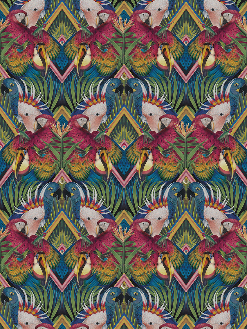 Divine Plumage Wallpaper Sample