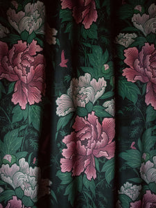 Bloomin' Marvellous 'Blush Green' Recycled Velvet Sample