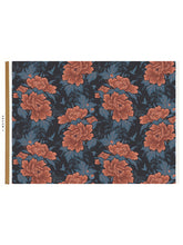 Load image into Gallery viewer, Bloomin&#39; Marvellous &#39;Coral Charm&#39; Linen Sample
