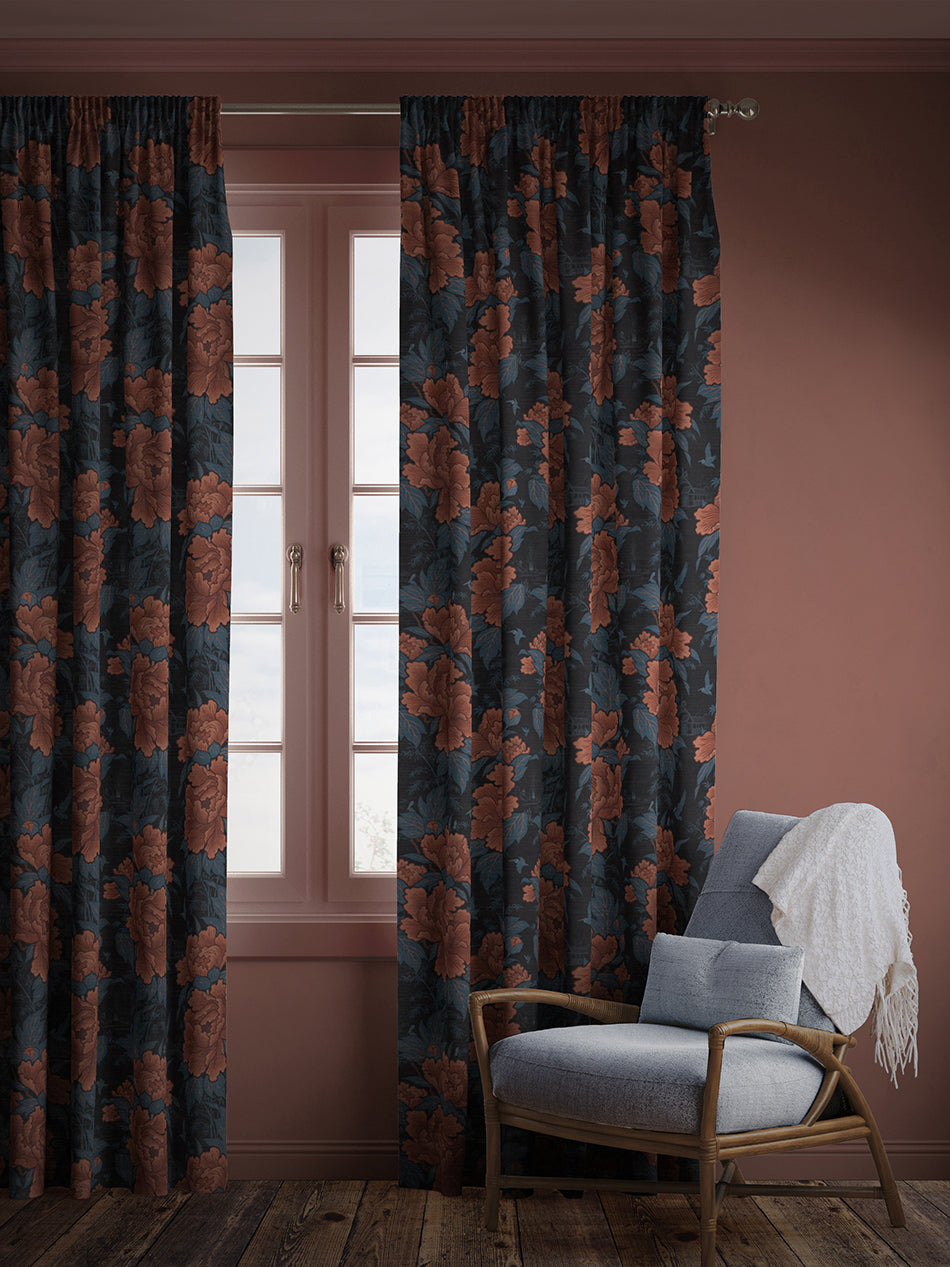 Bloomin' Marvellous 'Coral Charm' Linen Sample