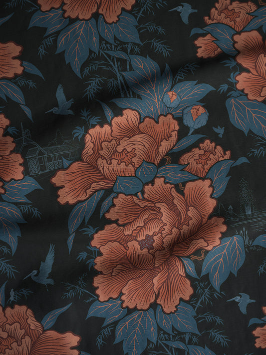 Bloomin' Marvellous 'Coral Charm' Linen Sample