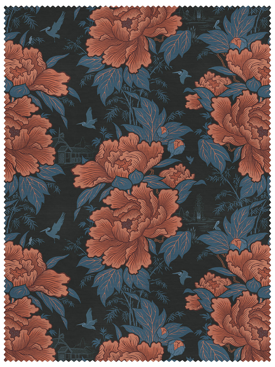 Bloomin' Marvellous 'Coral Charm' Linen Sample