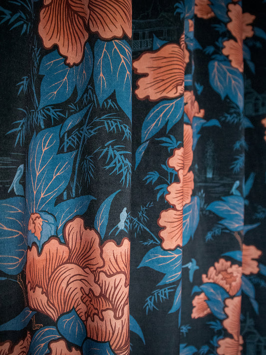 Bloomin' Marvellous 'Coral Charm' Recycled Velvet