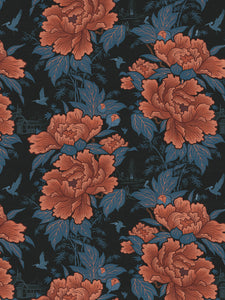 Bloomin' Marvellous 'Coral Charm' Recycled Velvet
