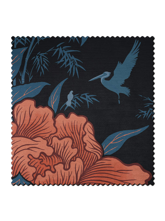Bloomin' Marvellous 'Coral Charm' Recycled Velvet Sample