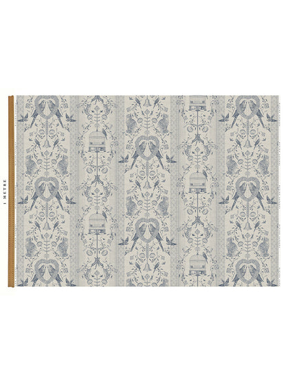 Bye Bye Birdie! 'Delft' Linen Sample