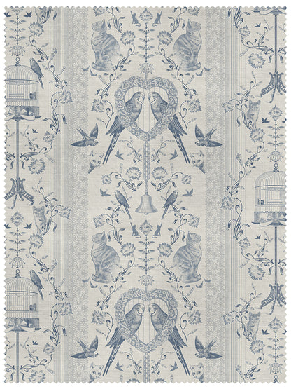Bye Bye Birdie! 'Delft' Linen