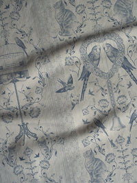 Bye Bye Birdie! 'Delft' Linen
