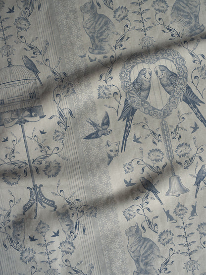 Bye Bye Birdie! 'Delft' Linen