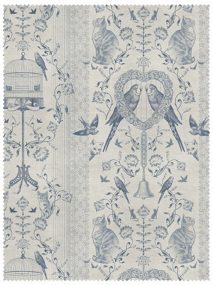 Bye Bye Birdie! 'Delft' Linen