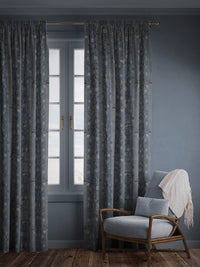 Bye Bye Birdie! 'French Blue' Linen Sample