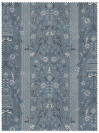 Bye Bye Birdie! 'French Blue' Linen Sample