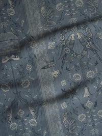 Bye Bye Birdie! 'French Blue' Linen Sample