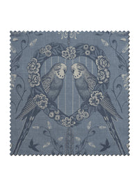 Bye Bye Birdie! 'French Blue' Linen Sample