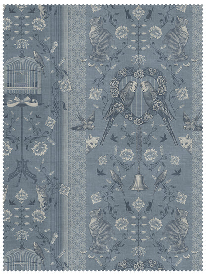 Bye Bye Birdie! 'French Blue' Linen