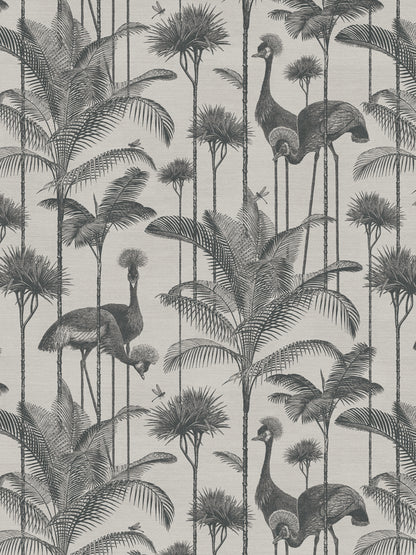 Crane Fonda 'Charcoal' Recycled Velvet Sample