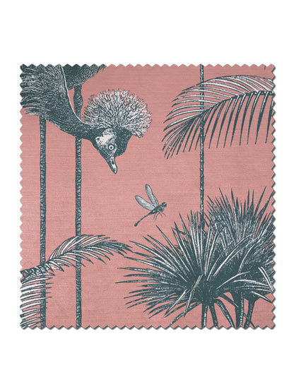 Crane Fonda 'Coral' Recycled Velvet