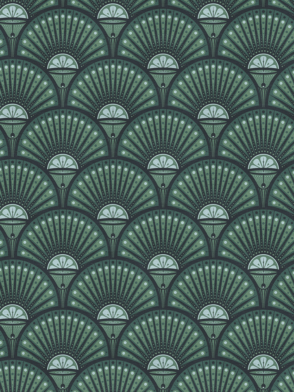 Deco Martini 'Arsenic' Recycled Velvet