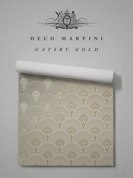 Deco Martini Wallpaper Sample