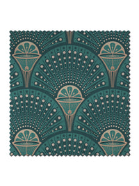 Deco Martini 'Green Gold' Recycled Velvet Sample