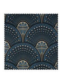 Deco Martini 'Midnight Gold' Recycled Velvet Sample