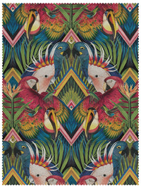 Divine Plumage 'Fiesta' Linen Sample