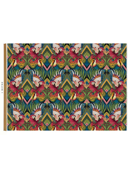 Divine Plumage 'Fiesta' Linen Sample